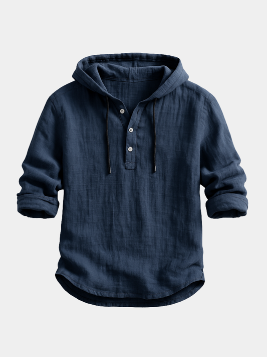Camisa de lujo con capucha