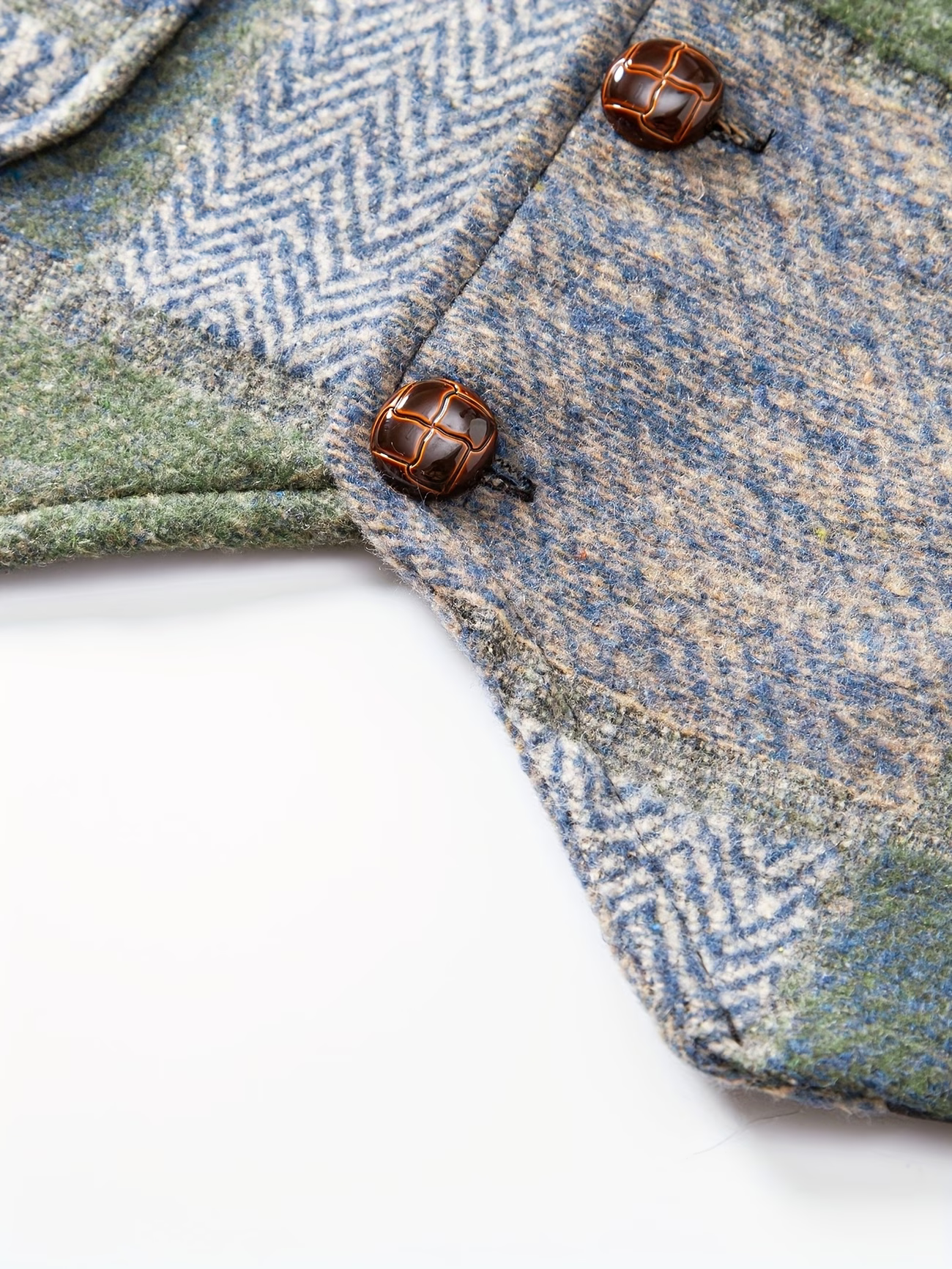 Gilet patchwork classique