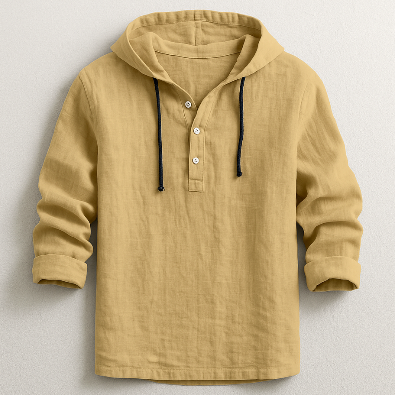 Camisa de lujo con capucha
