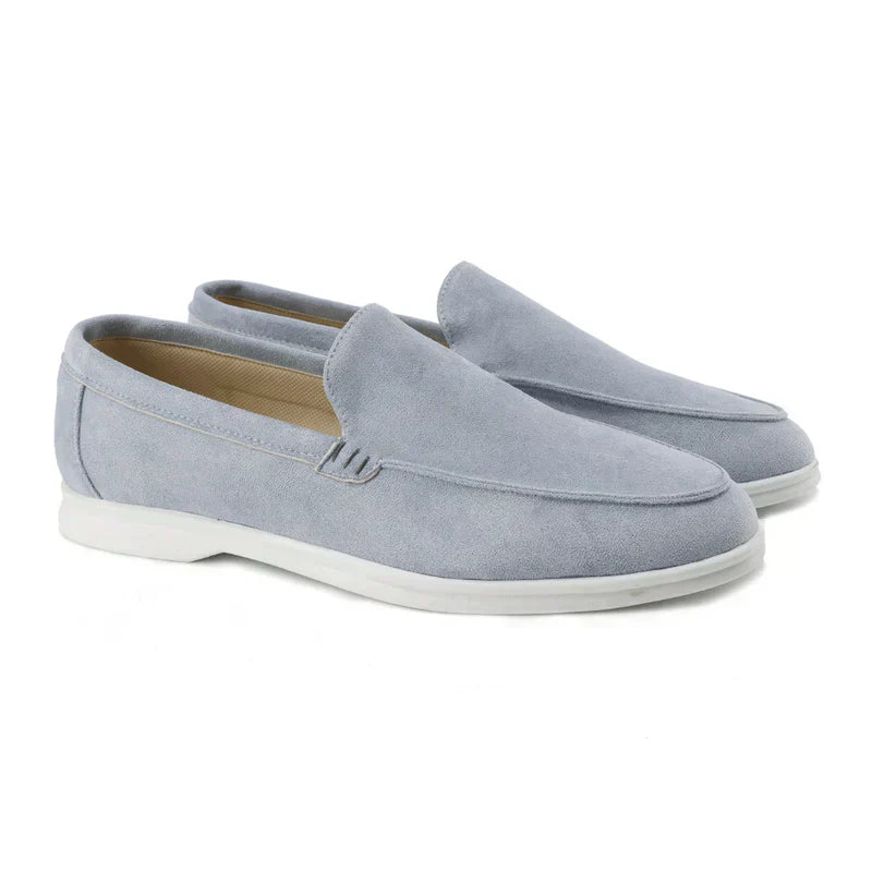 Mocasines de ante