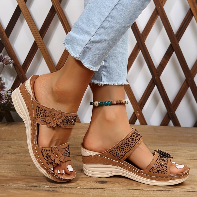 Sandales Confort Compensées Suzanne