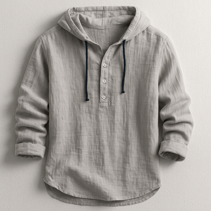 Camisa de lujo con capucha