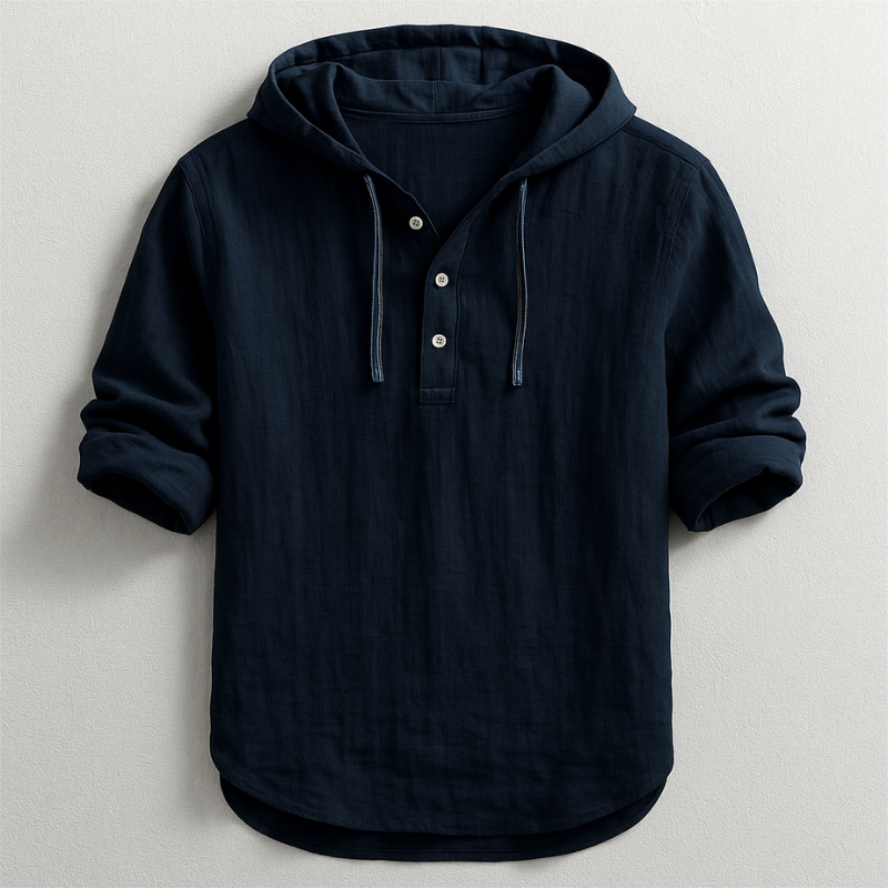 Camisa de lujo con capucha