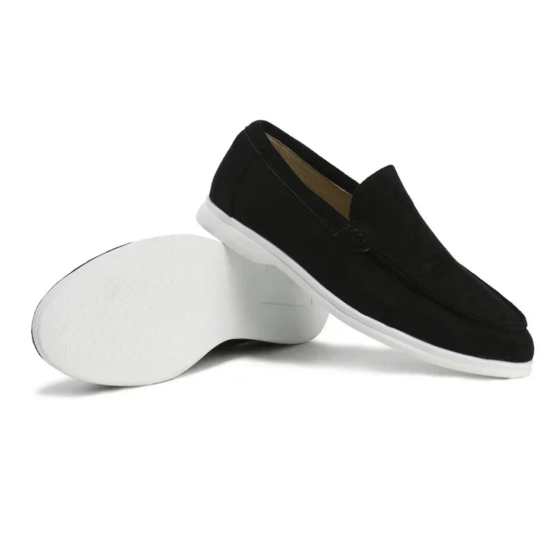 Mocasines de ante