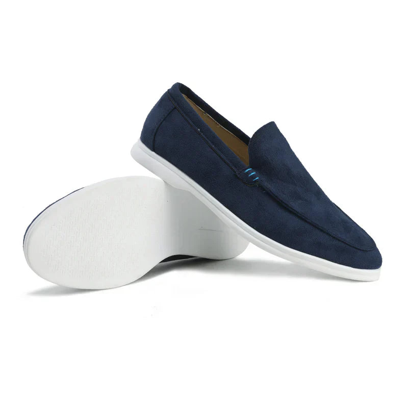 Mocasines de ante