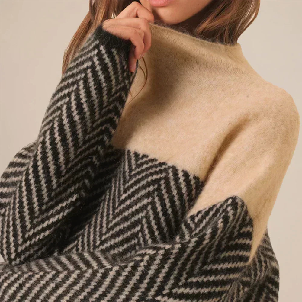 Jersey de cuello alto