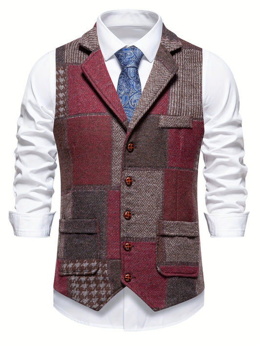 Gilet patchwork classique